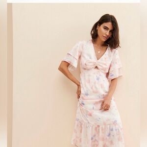 Saltwater LUXE Pastel Midi Dress from Anthologie